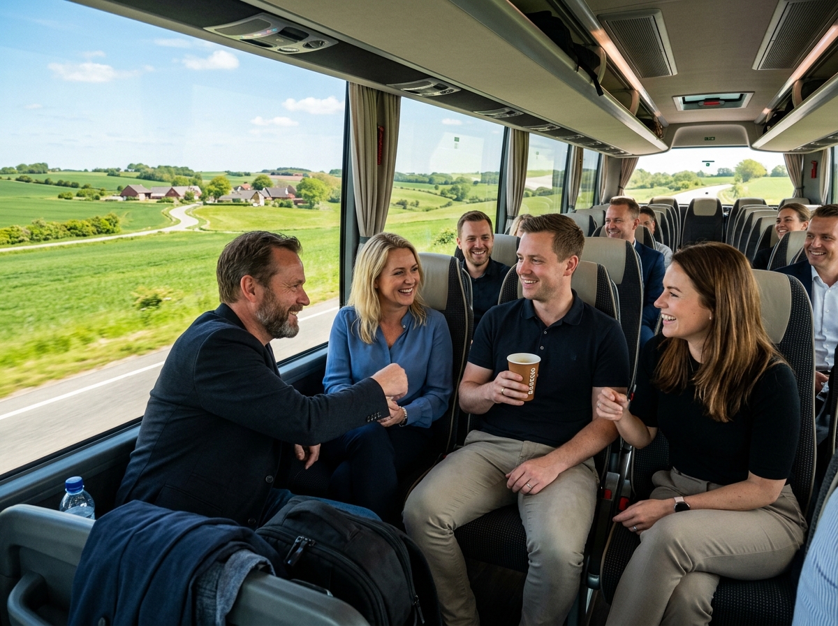 Erhvervsrejse og nærvær på Djursland